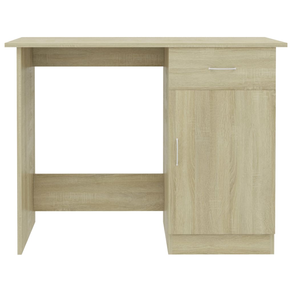 Schreibtisch Weiß 100×50×76 cm Holzwerkstoff