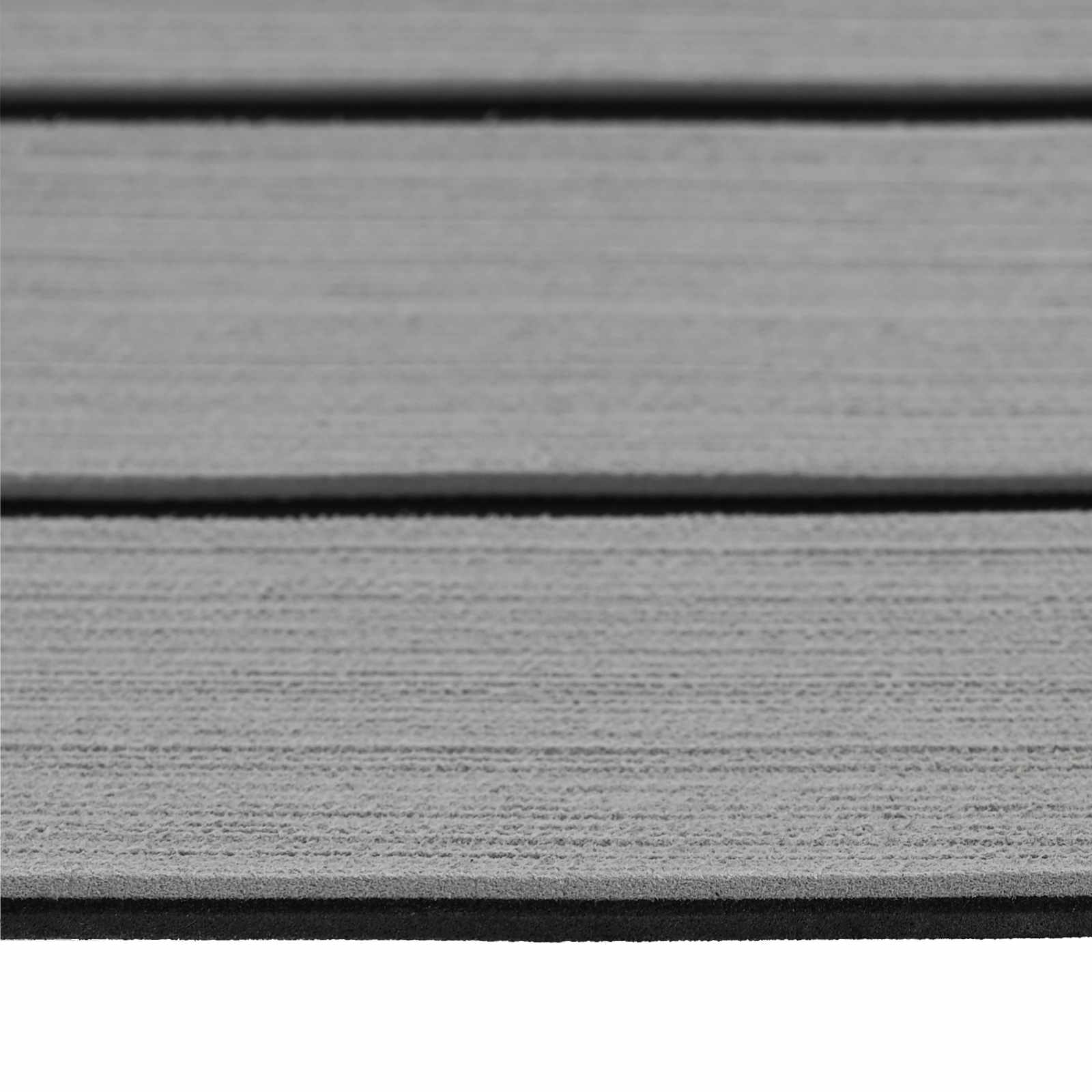 Bootsmatte Braun und Schwarz 240 x 90 cm EVA