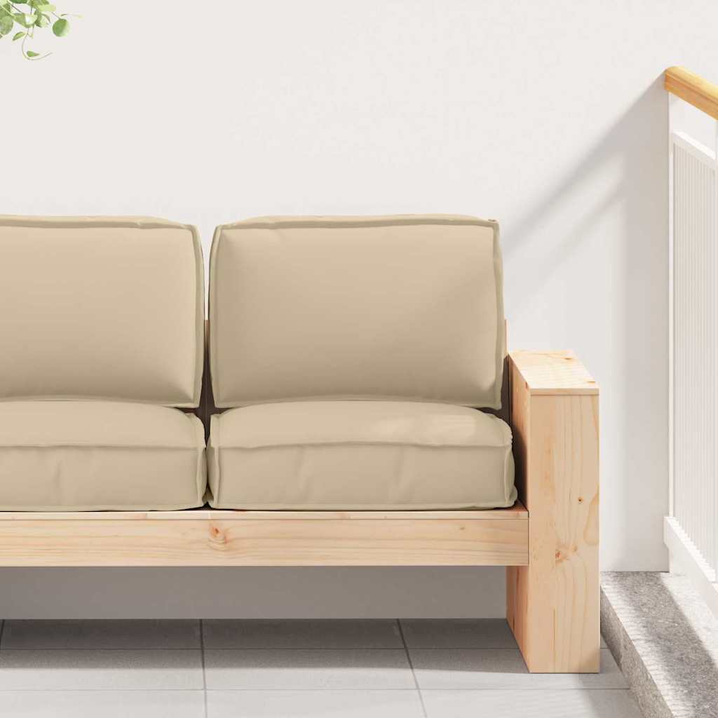 Palettenkissenset 2 pcs Anthrazit Oxford-Stoff