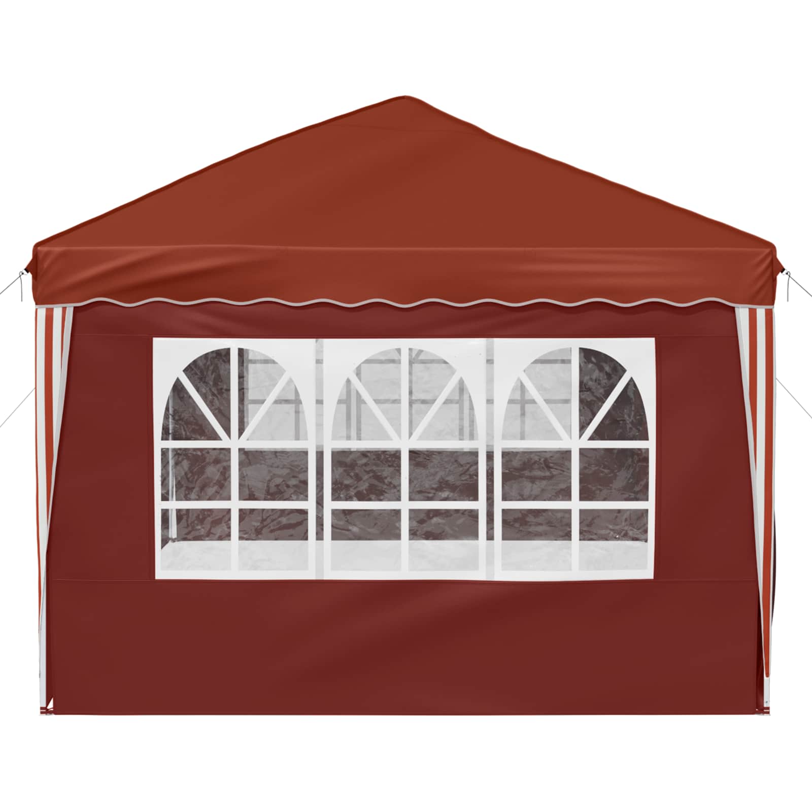 Pop-up Partyzelt 575 x 290 x 245 cm Creme