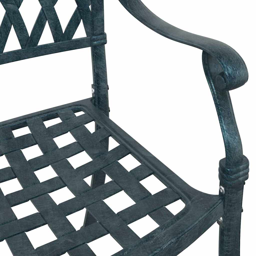 Gartenstuhl 2 pcs Bronze 56 x 55 x 92,5cm Aluminium