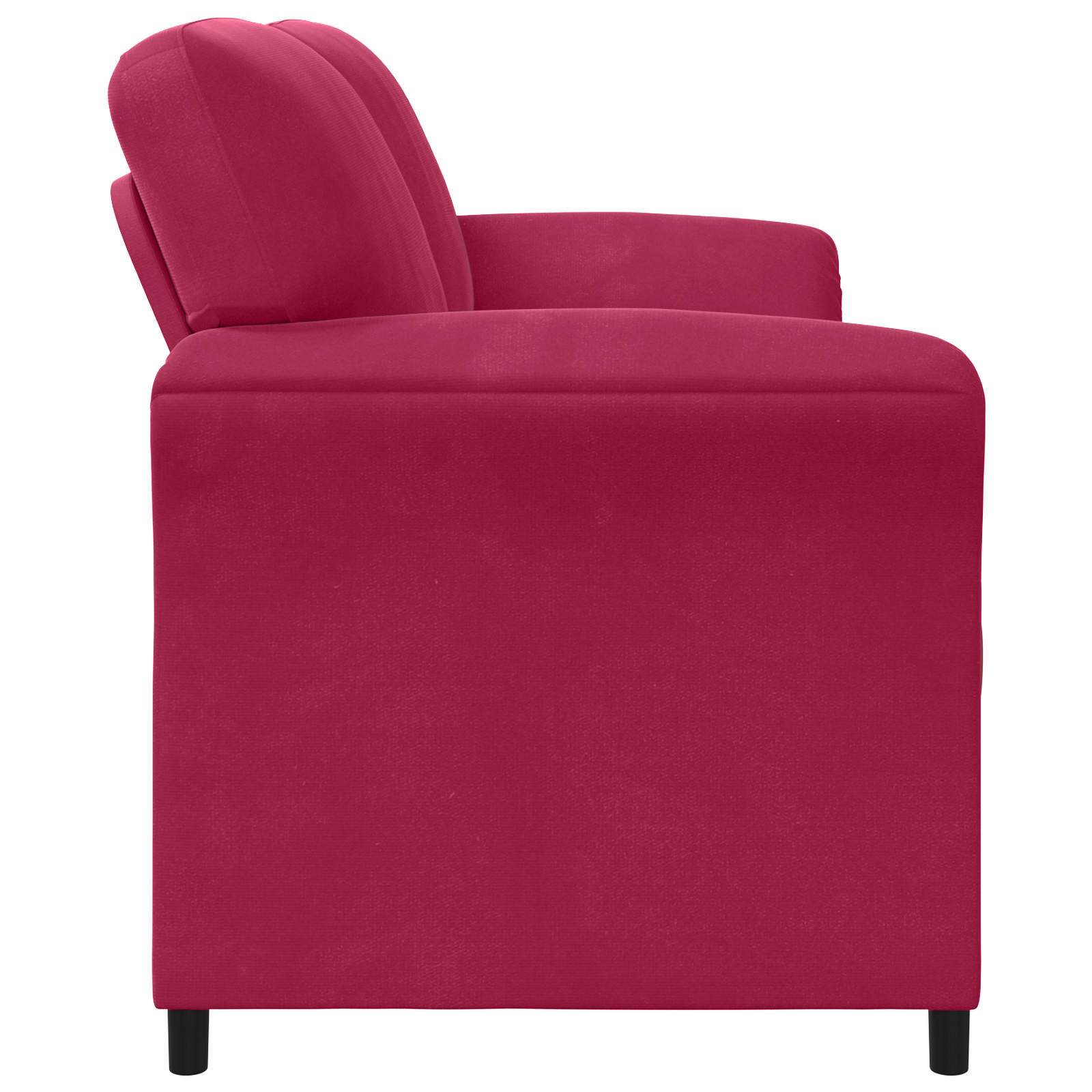 1-Sitzer Sofa Hellgrau 88 x 83 x 95 cm Samt