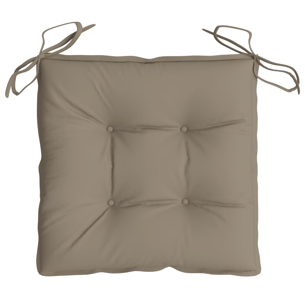 Stuhlkissen 4 Stk. Hellblau 40x40x7 cm Oxford-Gewebe