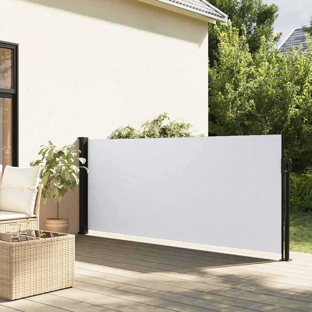 Seitenmarkise Ausziehbar Schwarz 100x300 cm