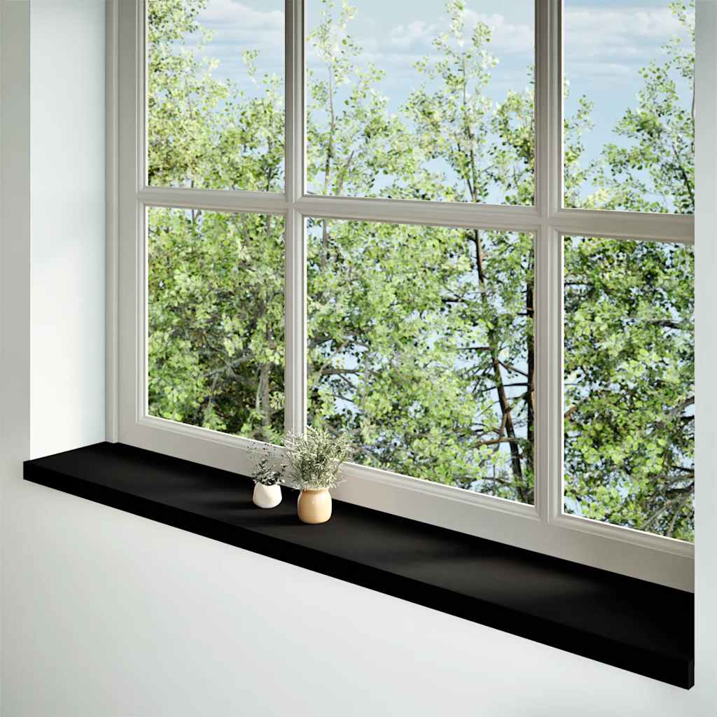 Fensterbänke 2 Stk. Unbehandelt 160x25x2 cm Massivholz Eiche