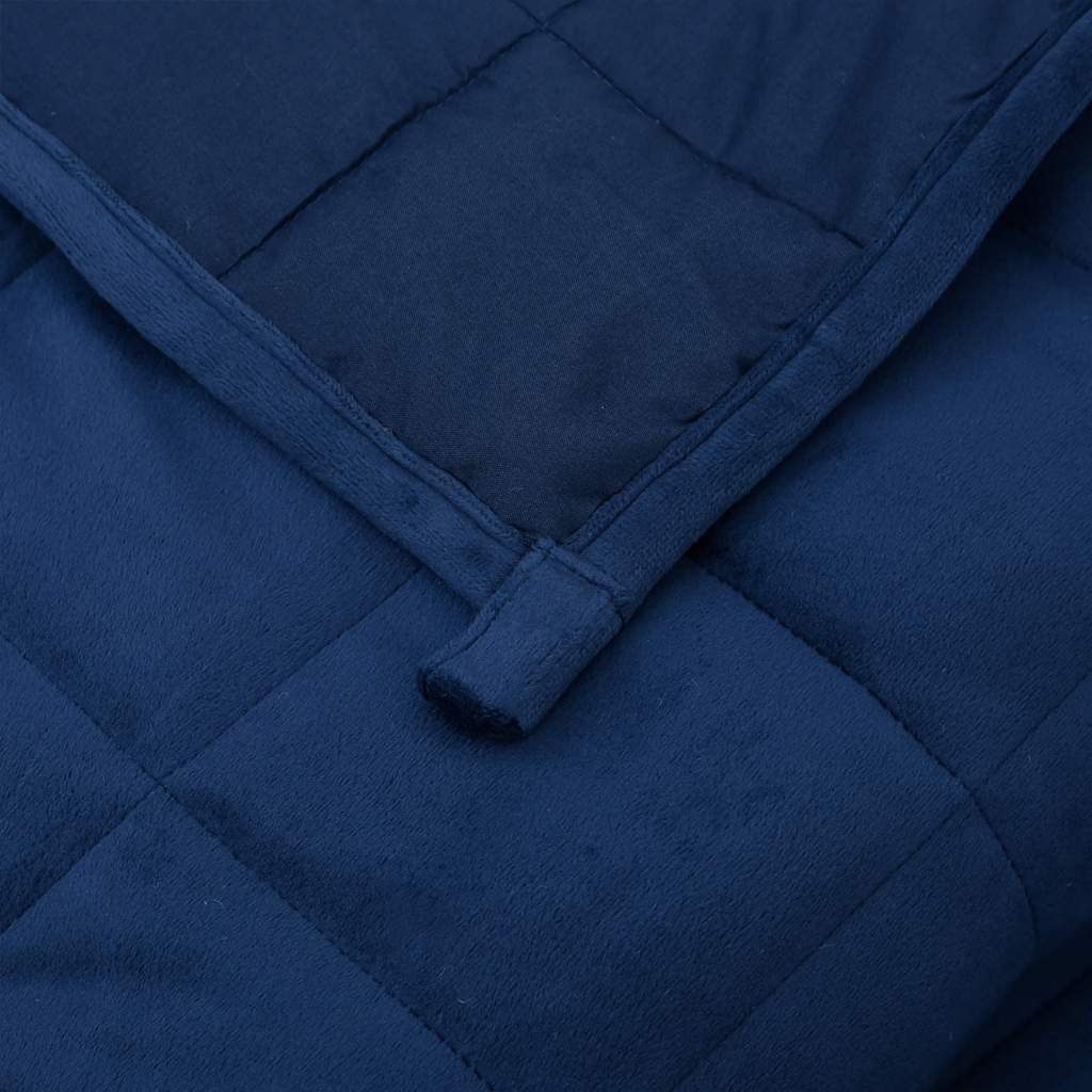 Gewichtsdecke Grau 122x183 cm 5 kg Stoff