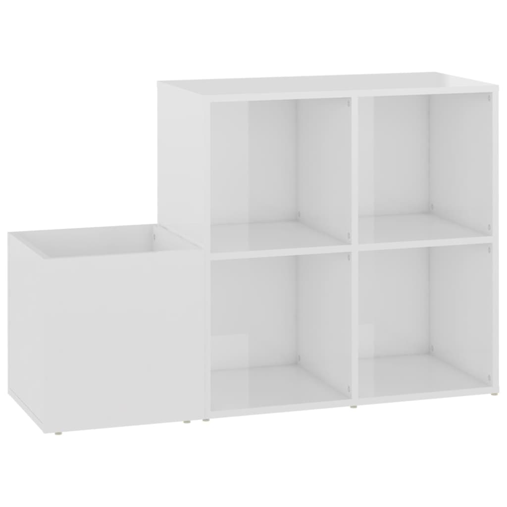 Flur-Schuhschrank Weiß 105x35,5x70 cm Holzwerkstoff