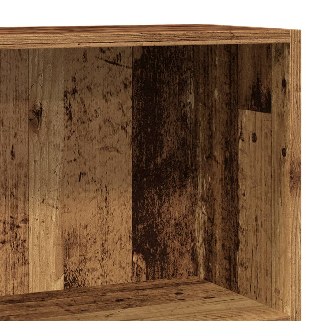 Bücherregal Weiß 40x24x75 cm Holzwerkstoff