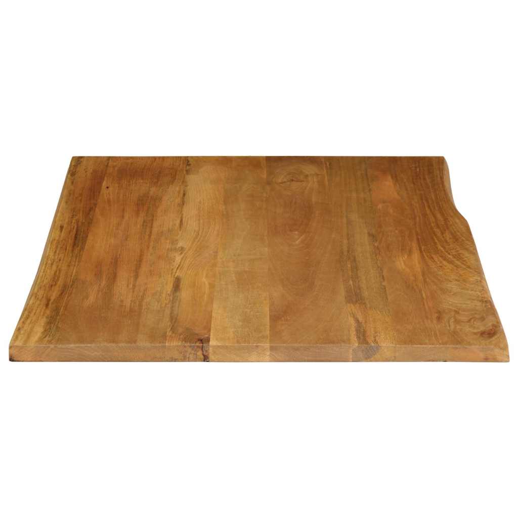 Tischplatte 40x40x2,5 cm Rechteckig Massivholz Akazie Baumkante