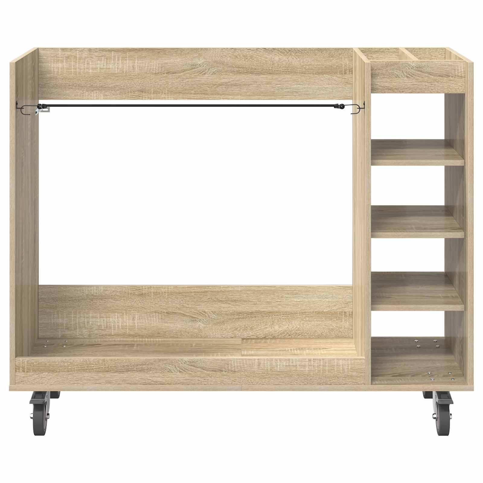 Golf Schrank Mit Rad Uni Weiß 65 x 45 x 98 cm