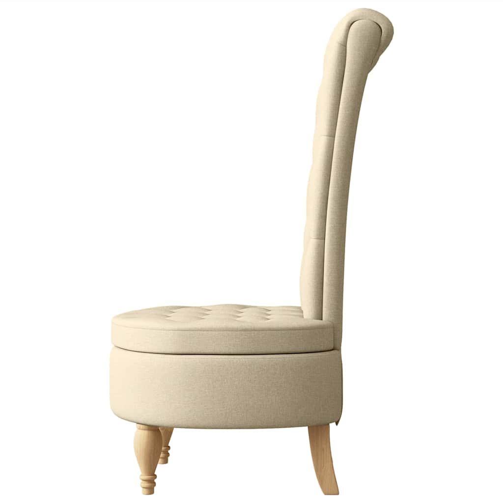 Schlafsessel Hellgrau 56,5 x 70 x 110 cm Stoff