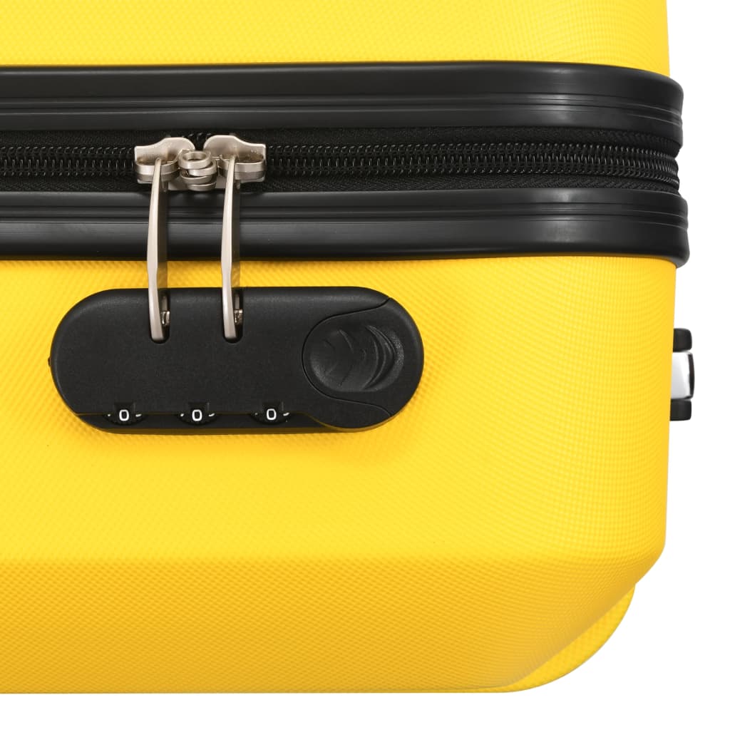 Hartschalen-Trolley-Set 3 Stk. Lila ABS