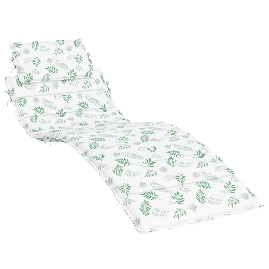 Sonnenliegen-Auflage Grau 186x58x4 cm Oxford-Gewebe