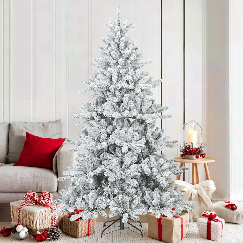 Künstlicher klappbarer Weihnachtsbaum Grün 150 cm PVC, Stahl