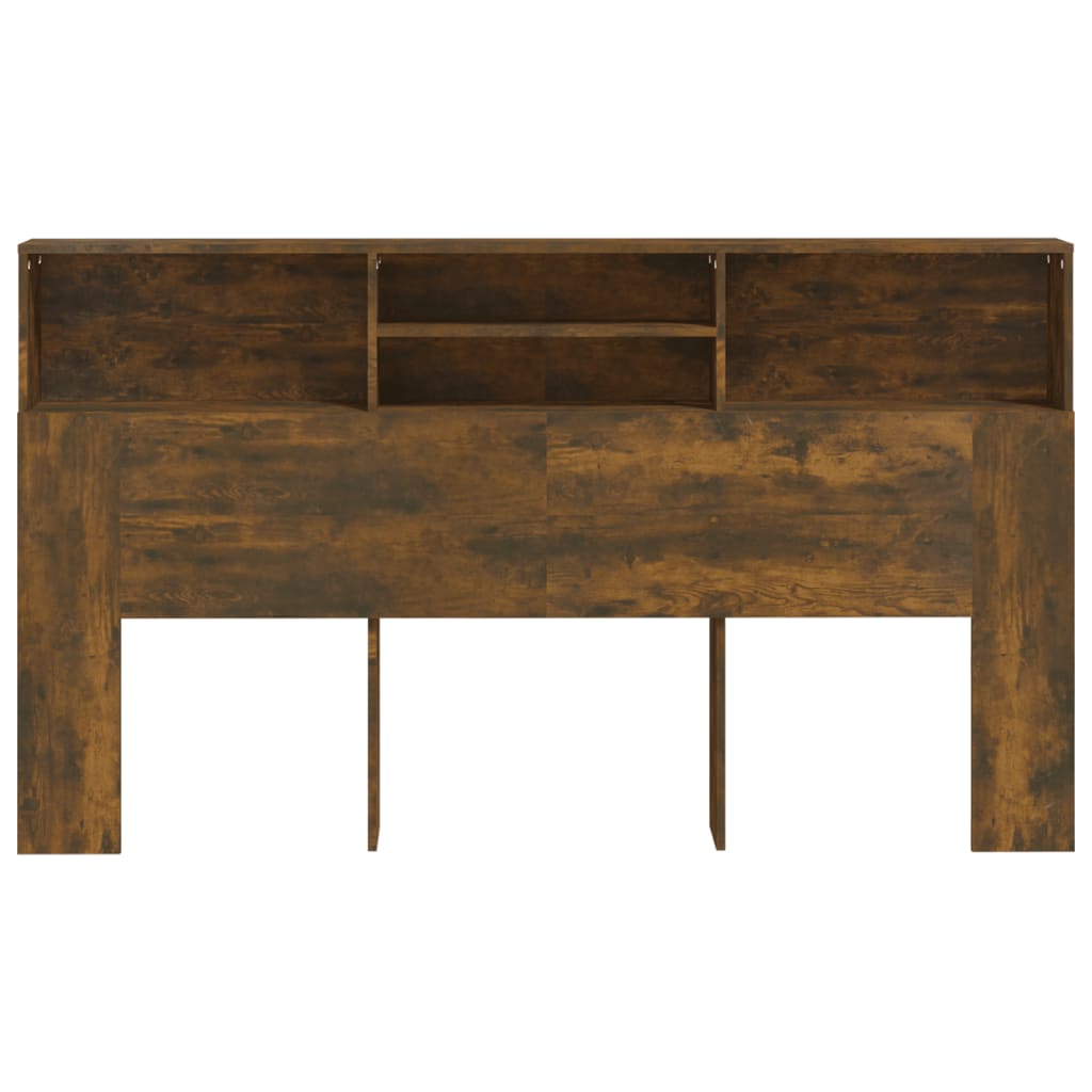 Bett-Kopfteil mit Ablagen Weiß 100x19x103,5 cm