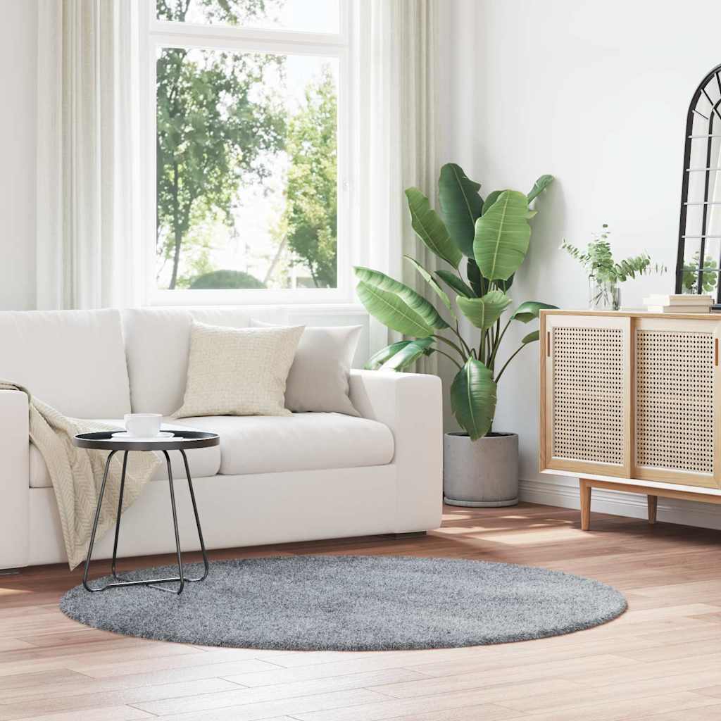 Teppich Shaggy Hochflor NAVARRA Beige 60x100 cm Polyester