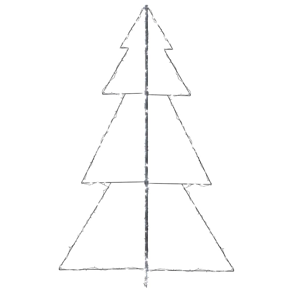 Weihnachtsbaum in Kegelform 160 LEDs Indoor & Outdoor 78x120 cm