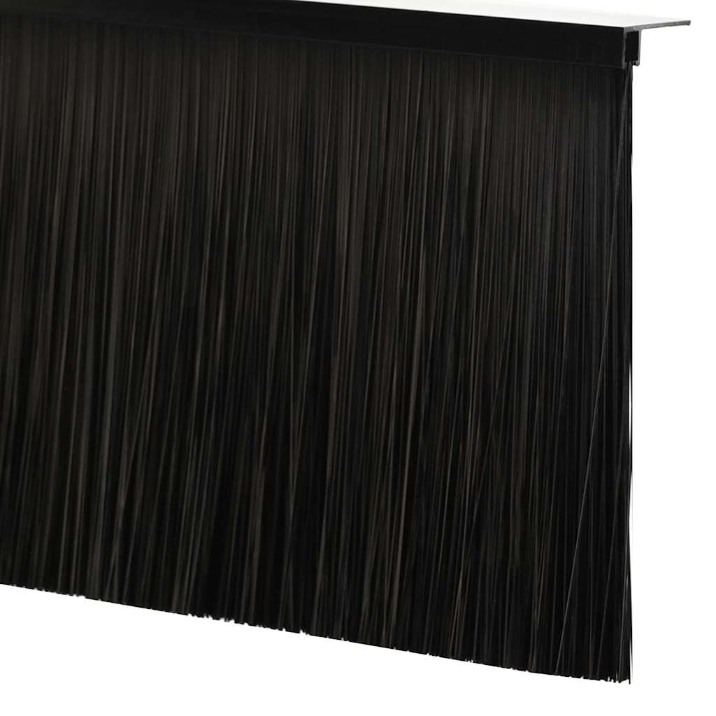 Aufsteck Türbürstendichtungen 2 pcs Braun 100 cm