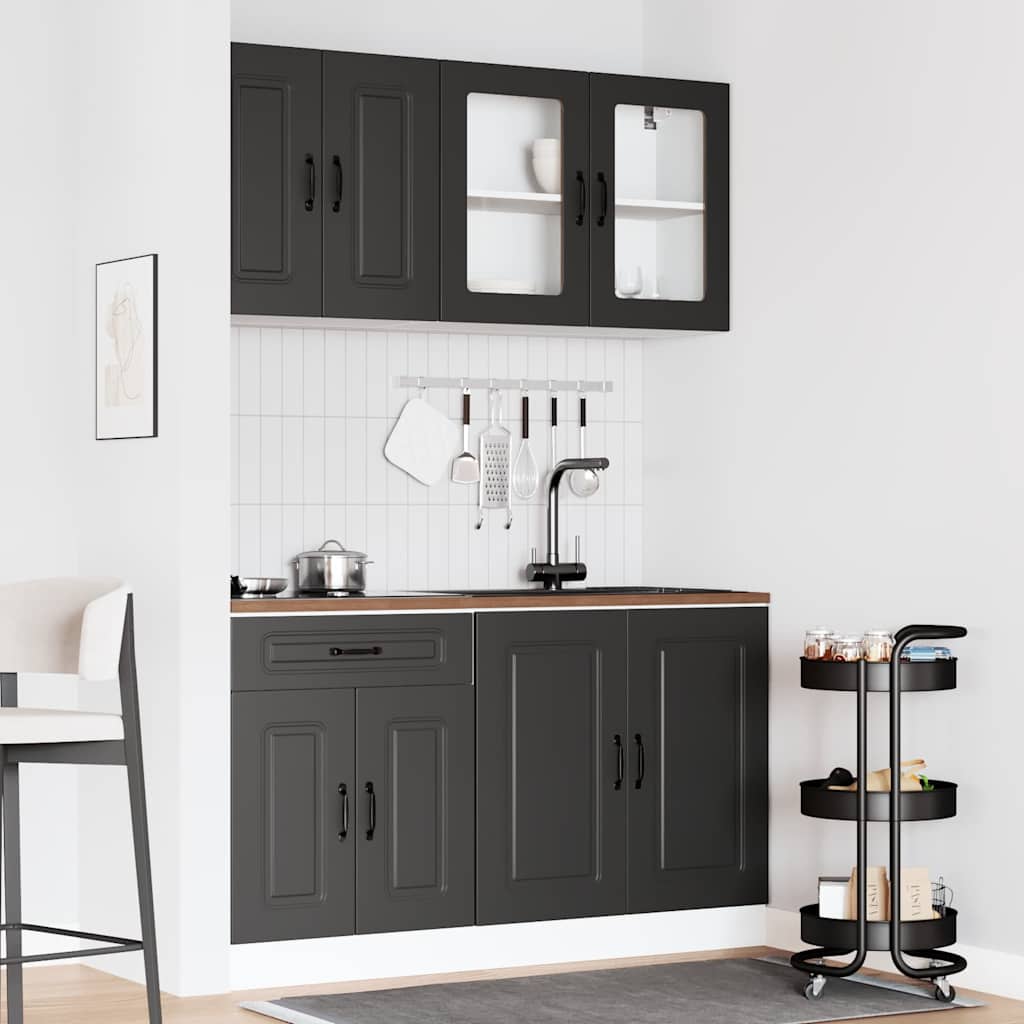 4-tlg. Küchenschrank-Set Kalmar Weiß Holzwerkstoff