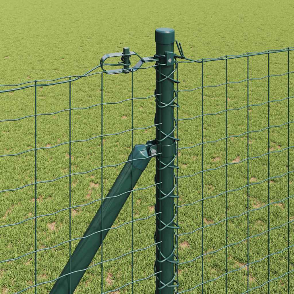Zaunpfosten mit Einschlaghülse 26 Stk. Grün