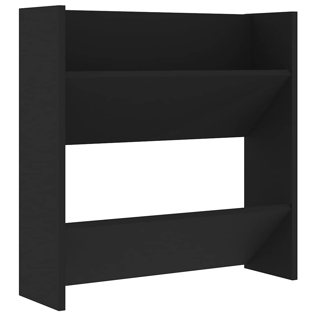 Wand-Schuhschränke 4 Stk. Weiß 60x18x60 cm Holzwerkstoff