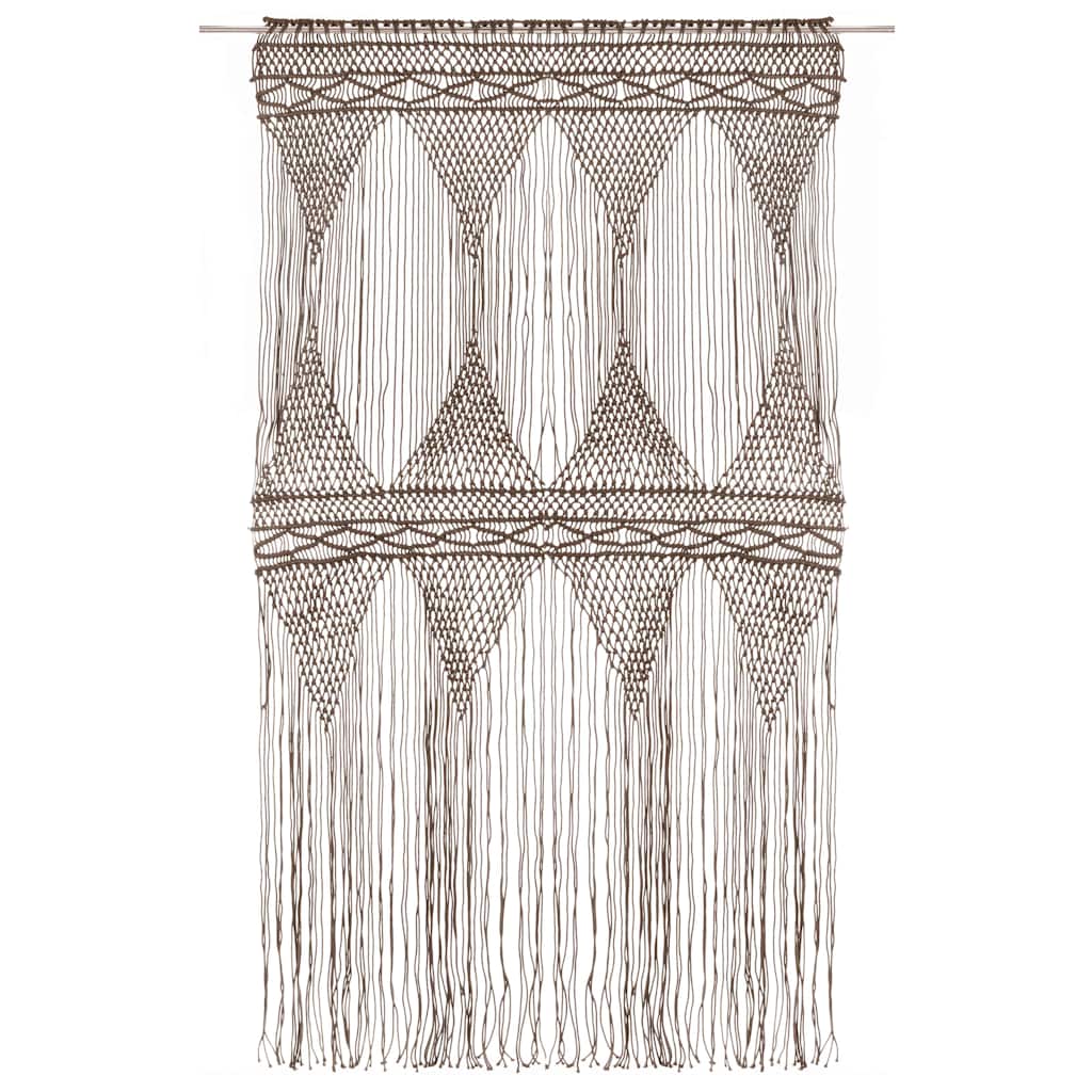 Makramee Vorhang 140x240 cm Baumwolle