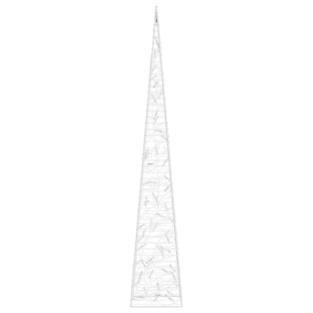 LED-Leuchtkegel Acryl Deko Mehrfarbig 90 cm