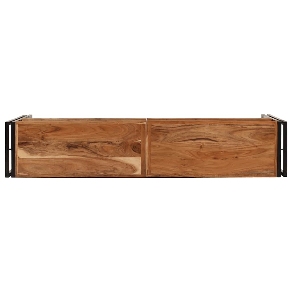 Konsolentisch 90x30x75 cm Altholz Massiv