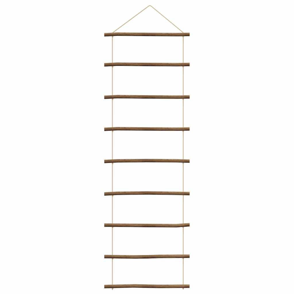 Wanddekorationen in Leiterform 2Stk. 30x100cm Natürlicher Zweig