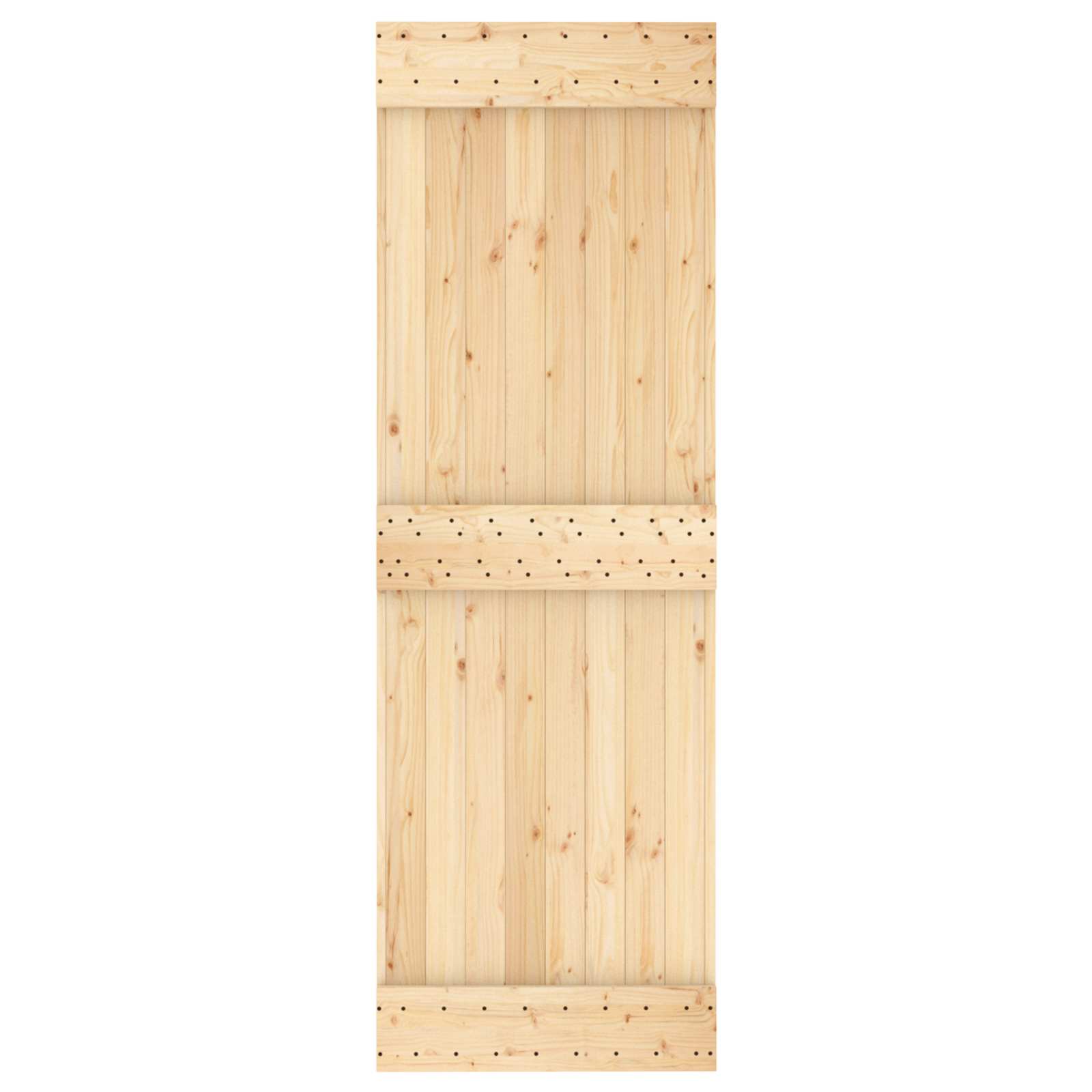 Tür NARVIK Natur 80 x 210 cm Massivkiefer