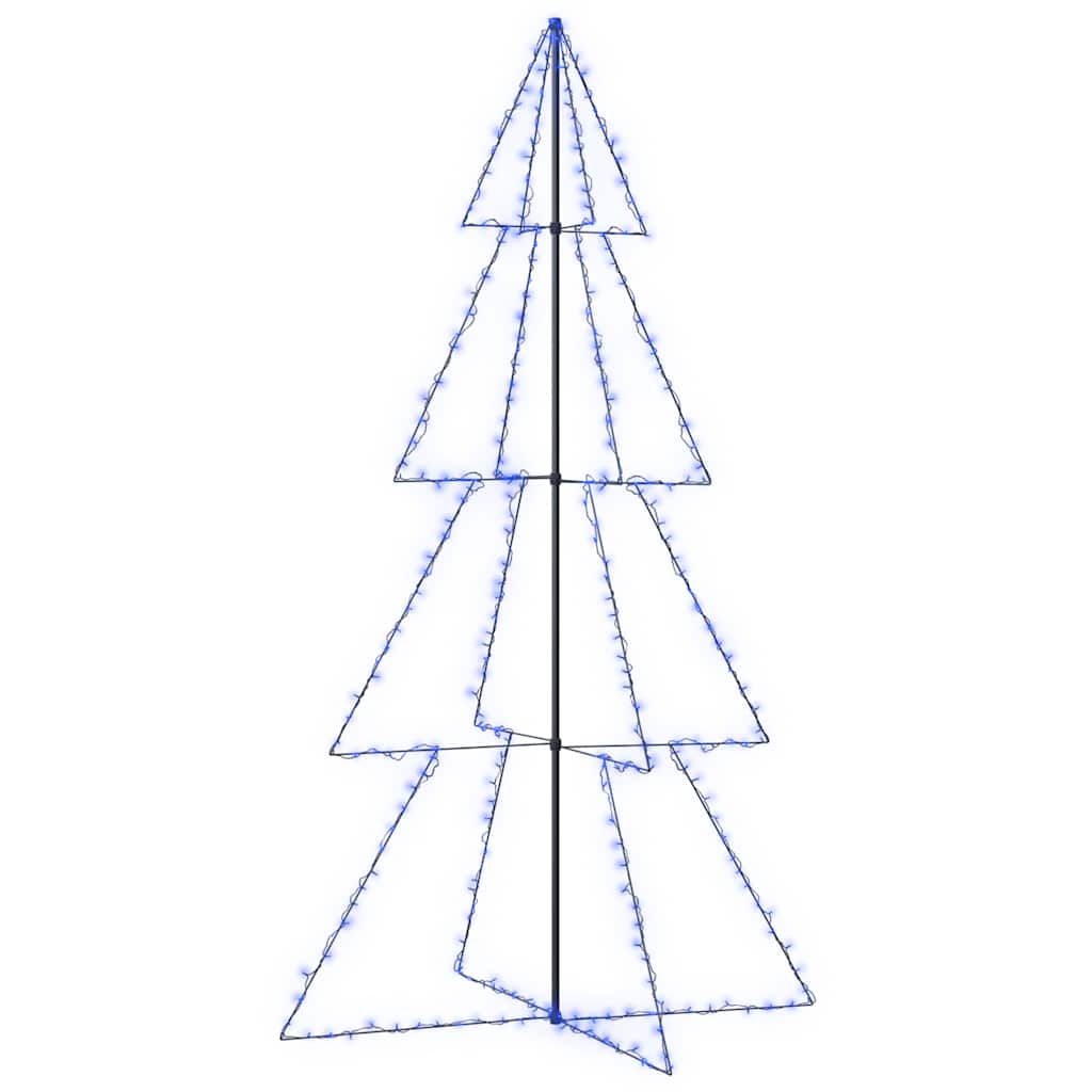 Weihnachtsbaum in Kegelform 160 LEDs Indoor & Outdoor 78x120 cm
