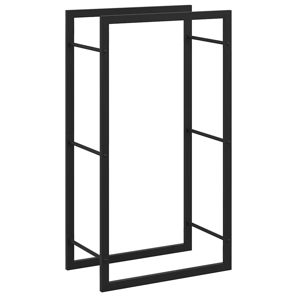 Brennholzregal 50x28x94 cm Edelstahl