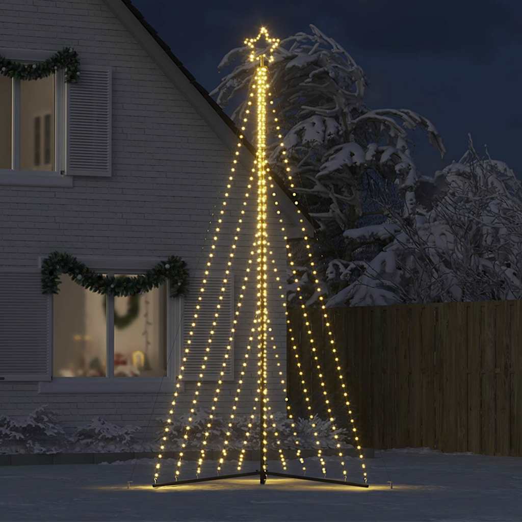 LED Weihnachtsbaum 339 LEDs Warmweiß 187 cm