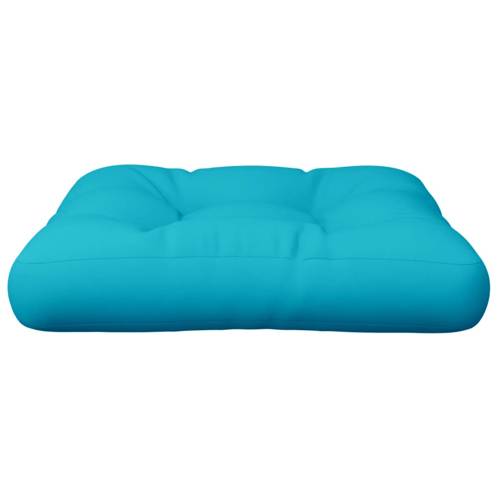 Palettenkissen Blau Weiß Gestreift 58x58x10 cm Oxford-Gewebe