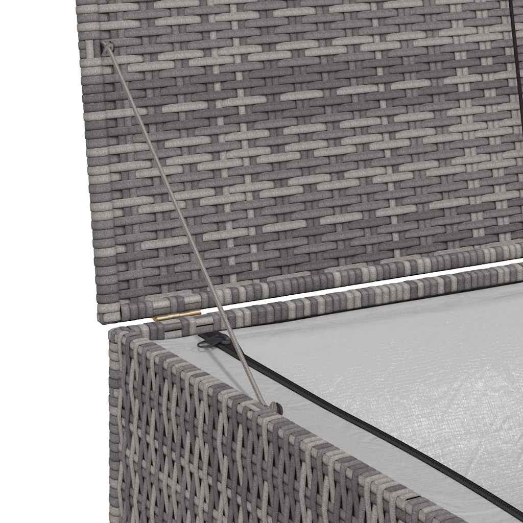 Garden-Auflagenbox Schwarz 150x100x100 cm Poly Rattan