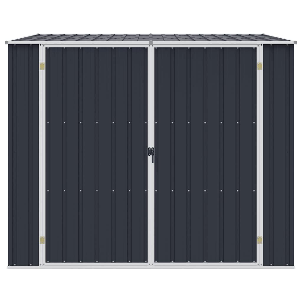 Gerätehaus Grün 195x198x159 cm Verzinkter Stahl