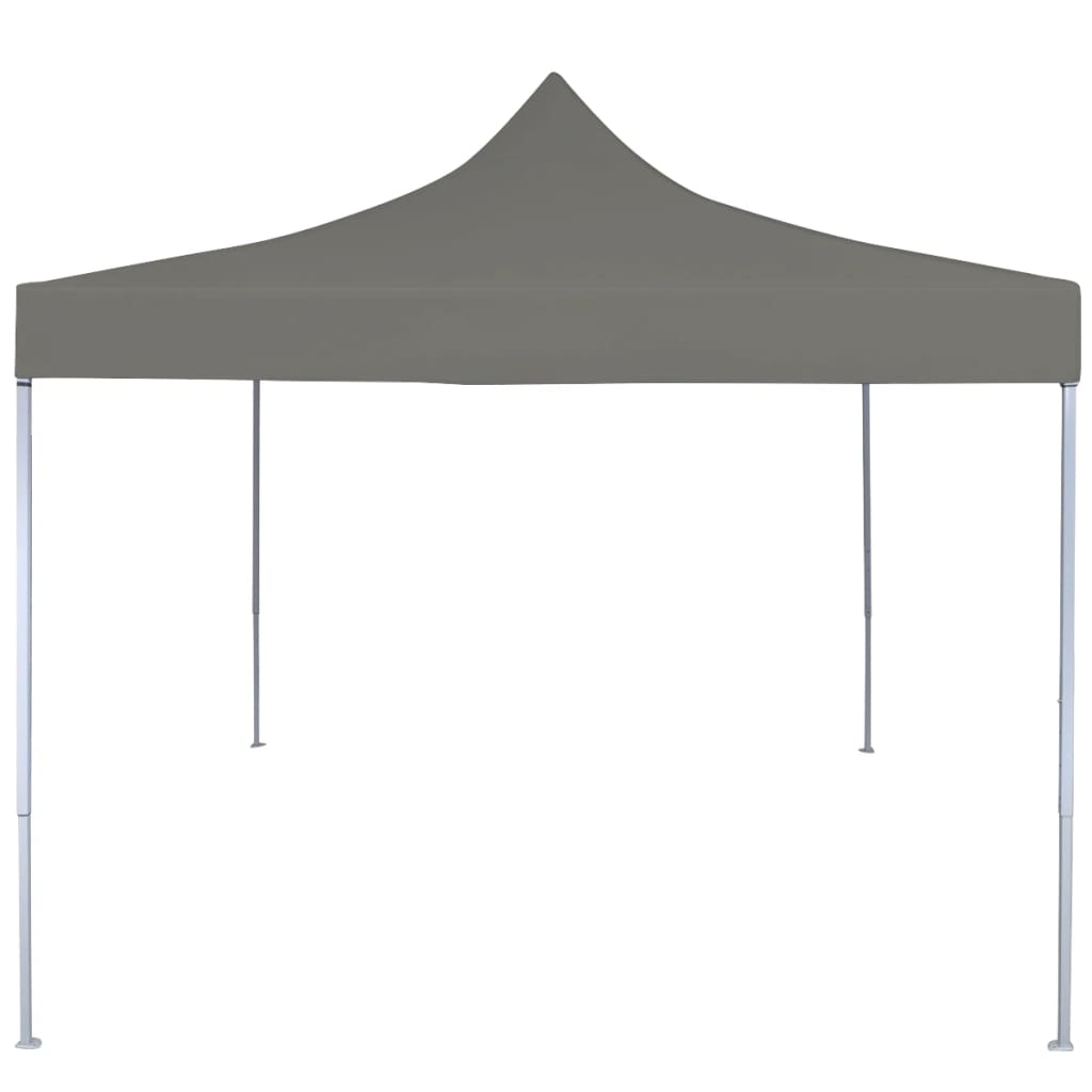 Partyzelt Faltbar Pop-Up Schwarz 292x292x315 cm
