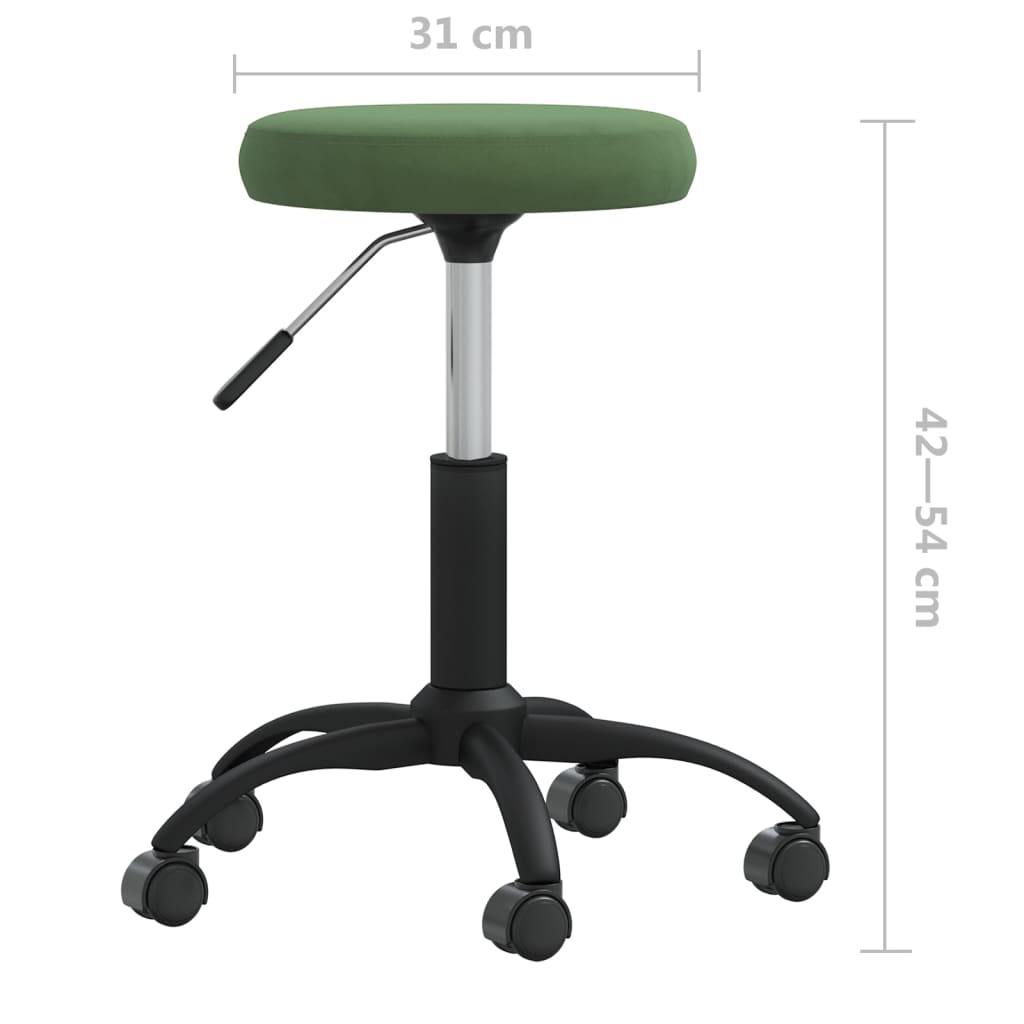 Esszimmerstuhl Senfgelb Samt