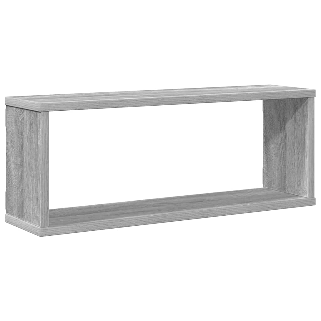 Würfelregale 2 Stk. Weiß 30x15x30 cm