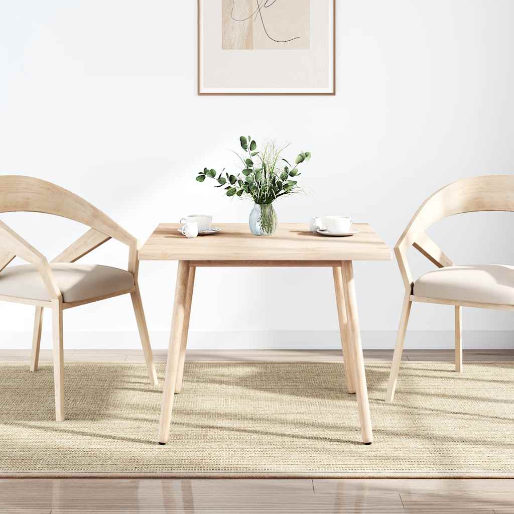 Tischplatte Weiß 40x40x2,5 cm Massivholz Kiefer Quadratisch