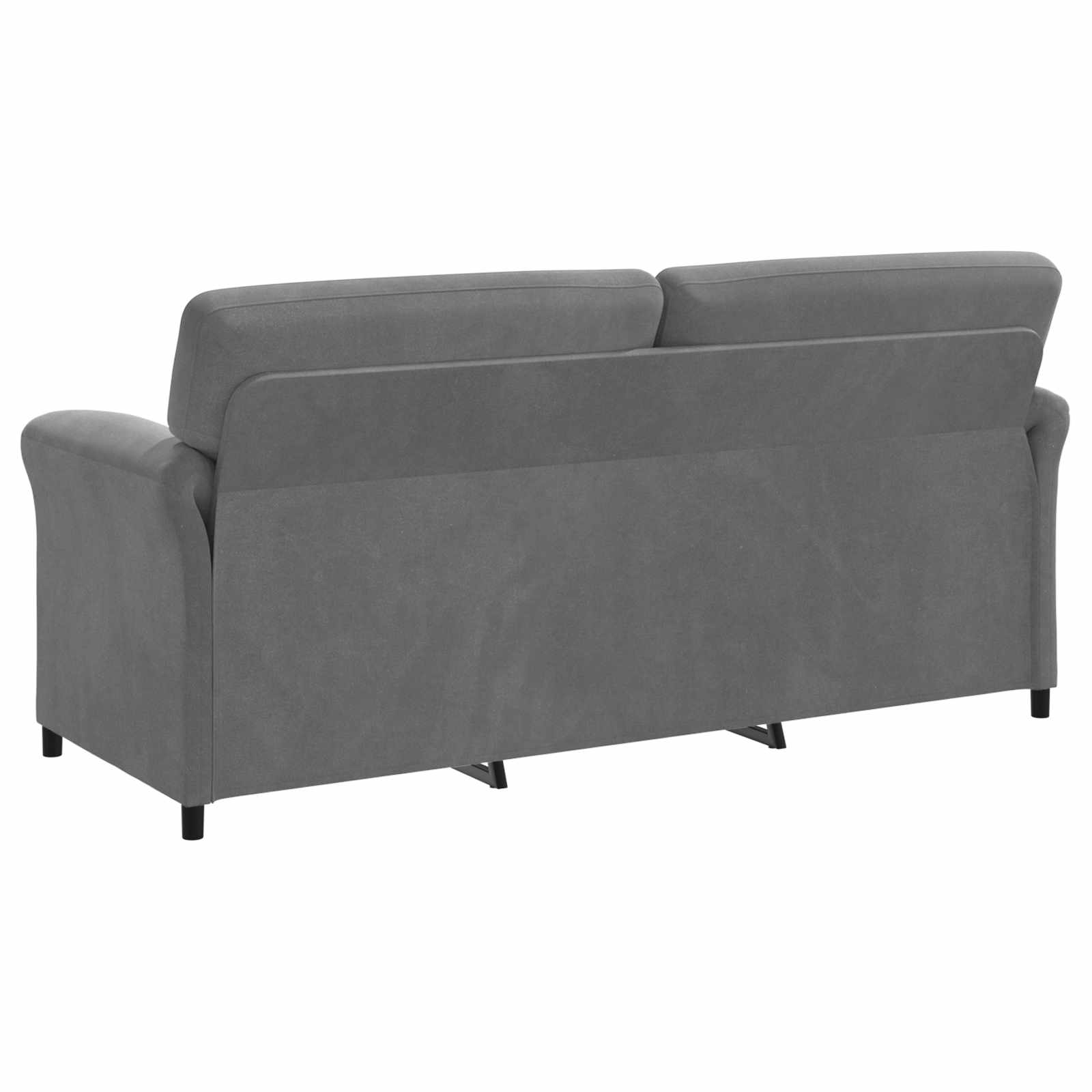 1-Sitzer Sofa Hellgrau 88 x 83 x 95 cm Samt