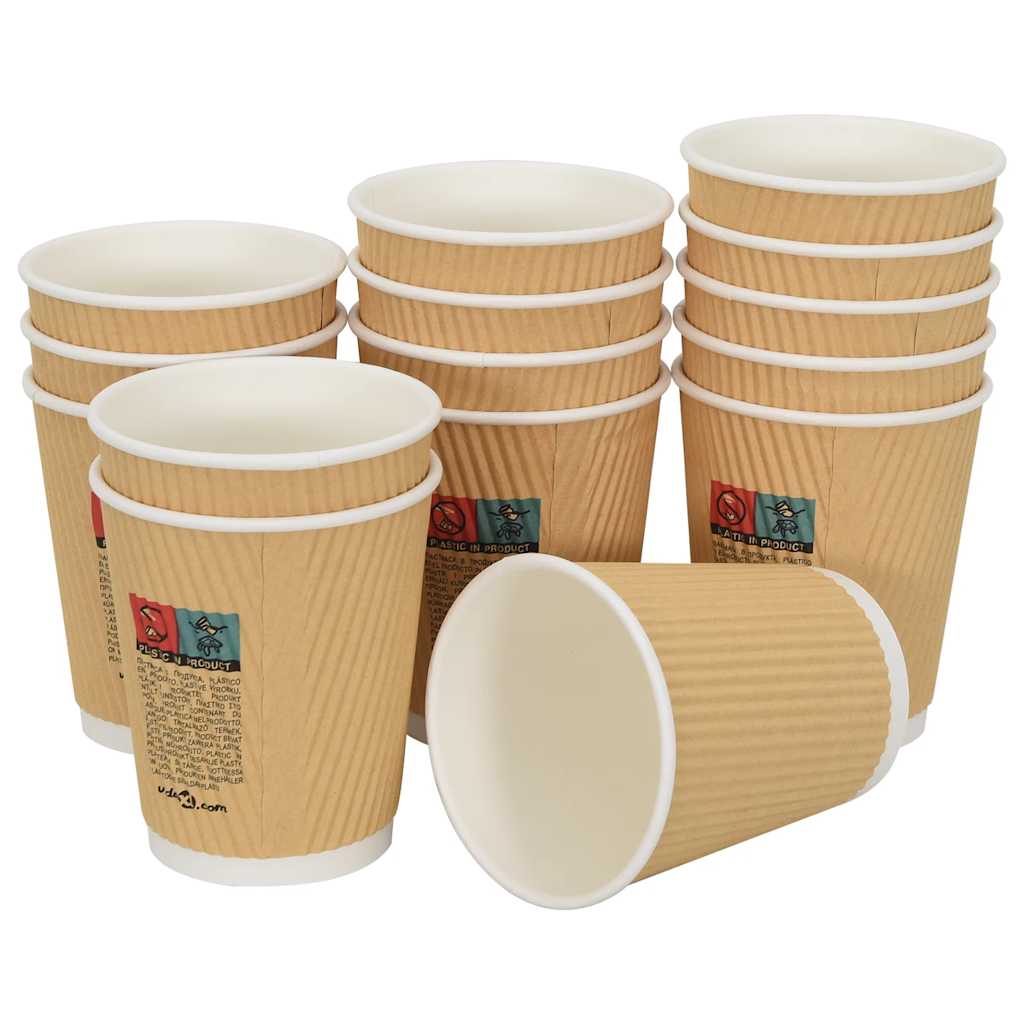 Pappbecher mit Deckeln 1000 Stk. 4oz 100ml