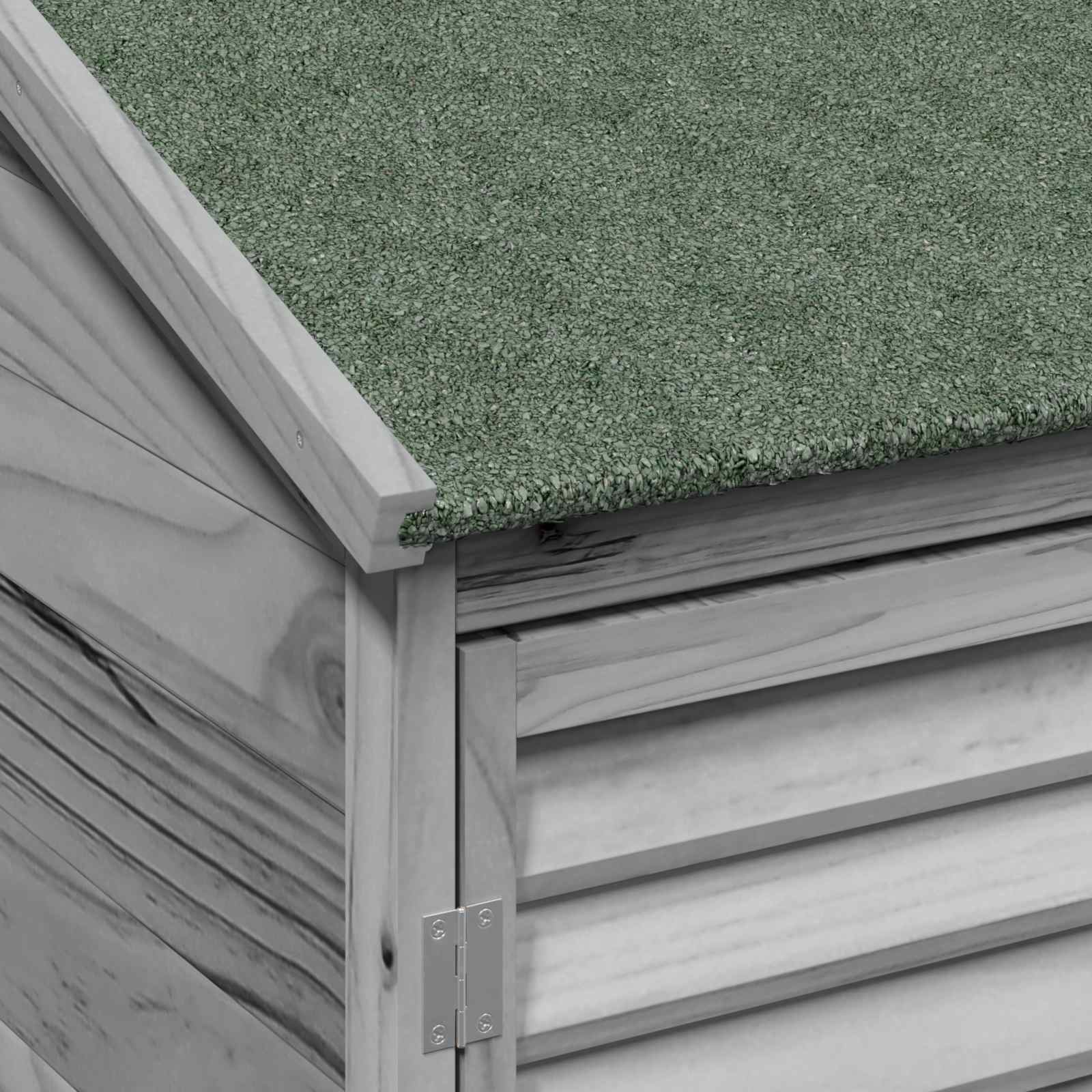 Gartenschuppen Natur 59 x 56 x 113,5 cm Massivholz aus Fichte