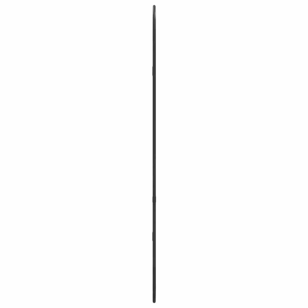 Wandspiegel Silbern 50x20 cm Oval