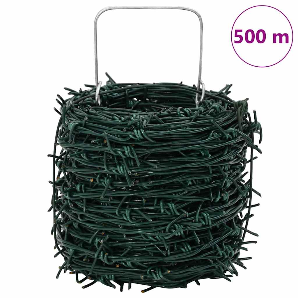 Stacheldraht 500 m aufgerollt