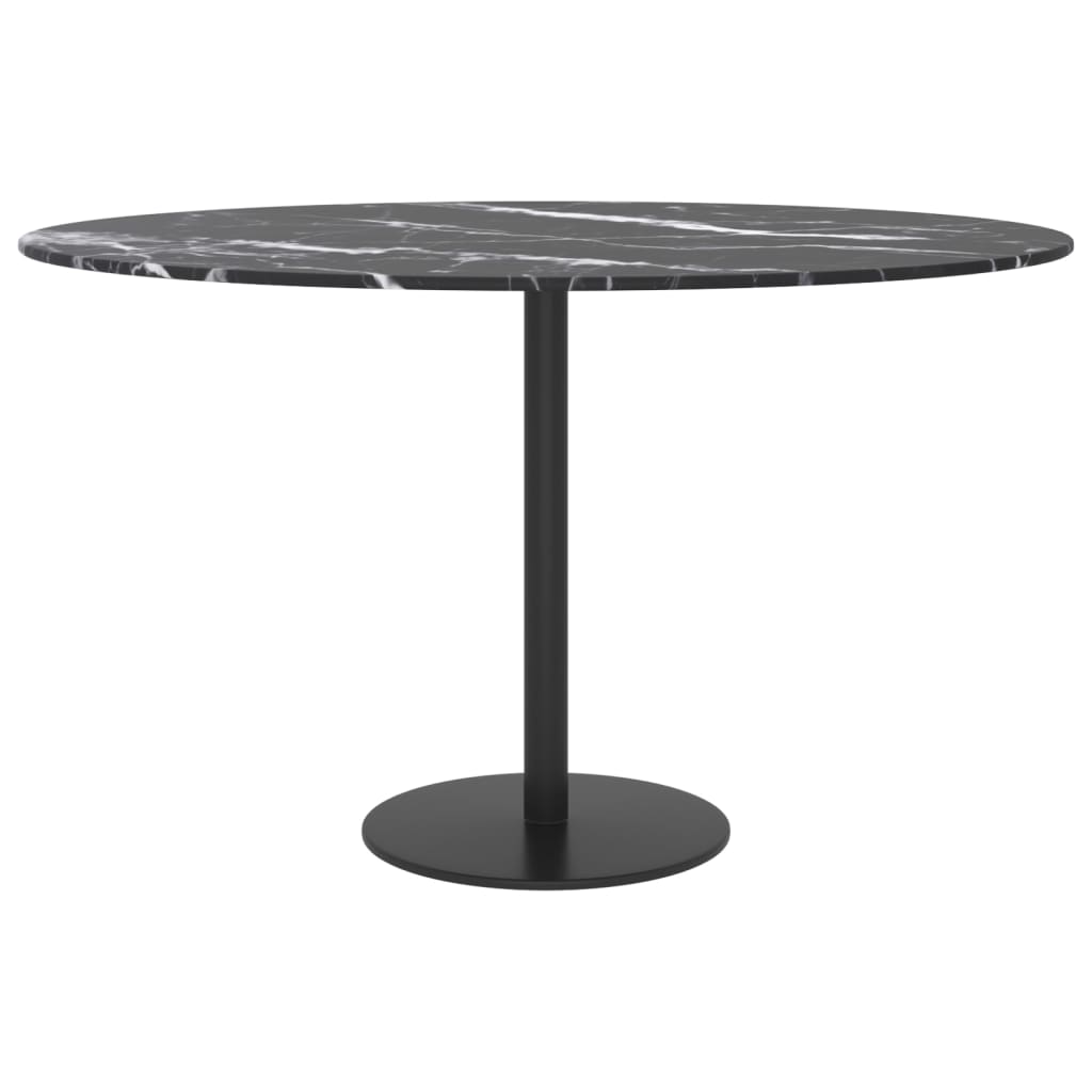 Tischplatte aus gehärtetem Glas quadratisch 700x700 mm