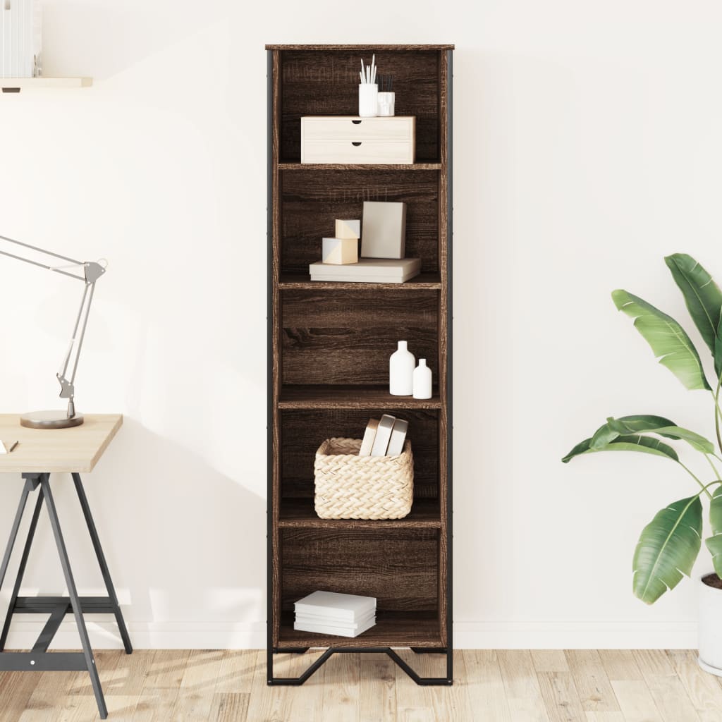 Bücherregal Schwarz 80x31x169 cm Holzwerkstoff