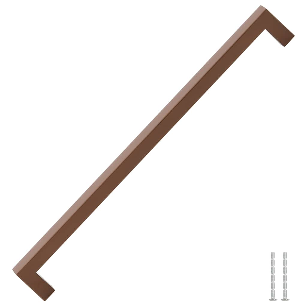 Möbelgriffe 10 Stk. Silbern 64 mm Edelstahl