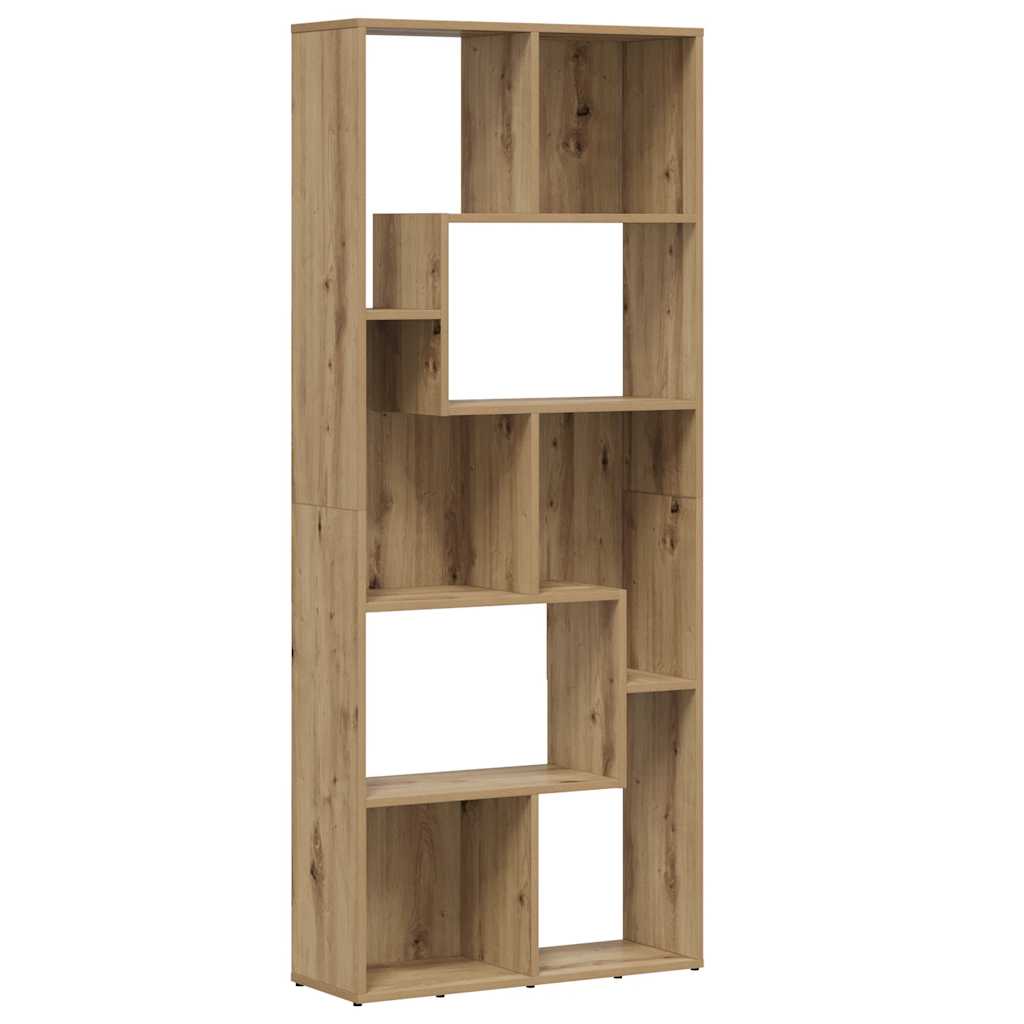 Bücherregal Weiß 67x24x161 cm Holzwerkstoff