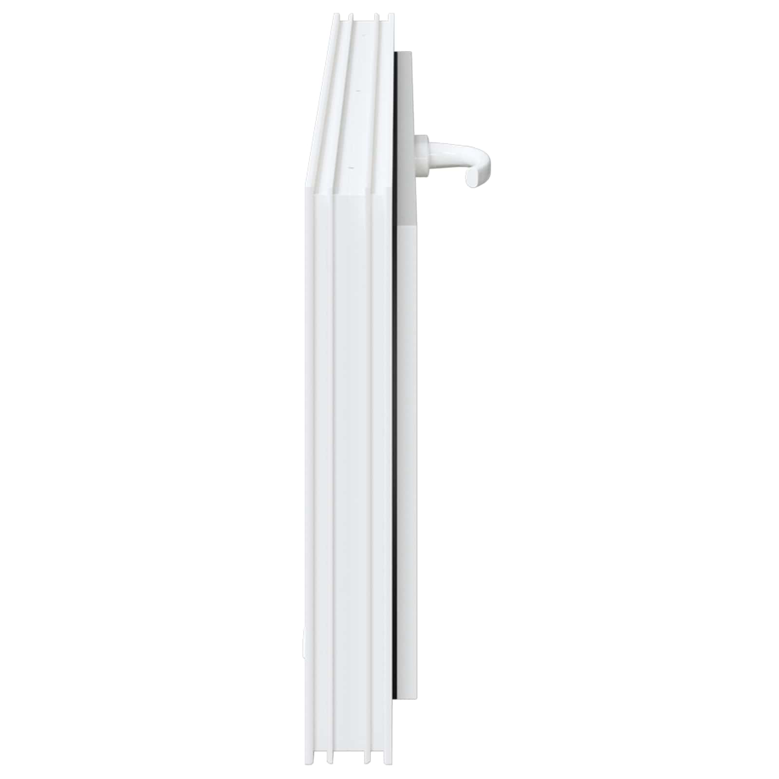 Kellerfenster RISOR 60 x 40 cm PVC und Glas Weiß